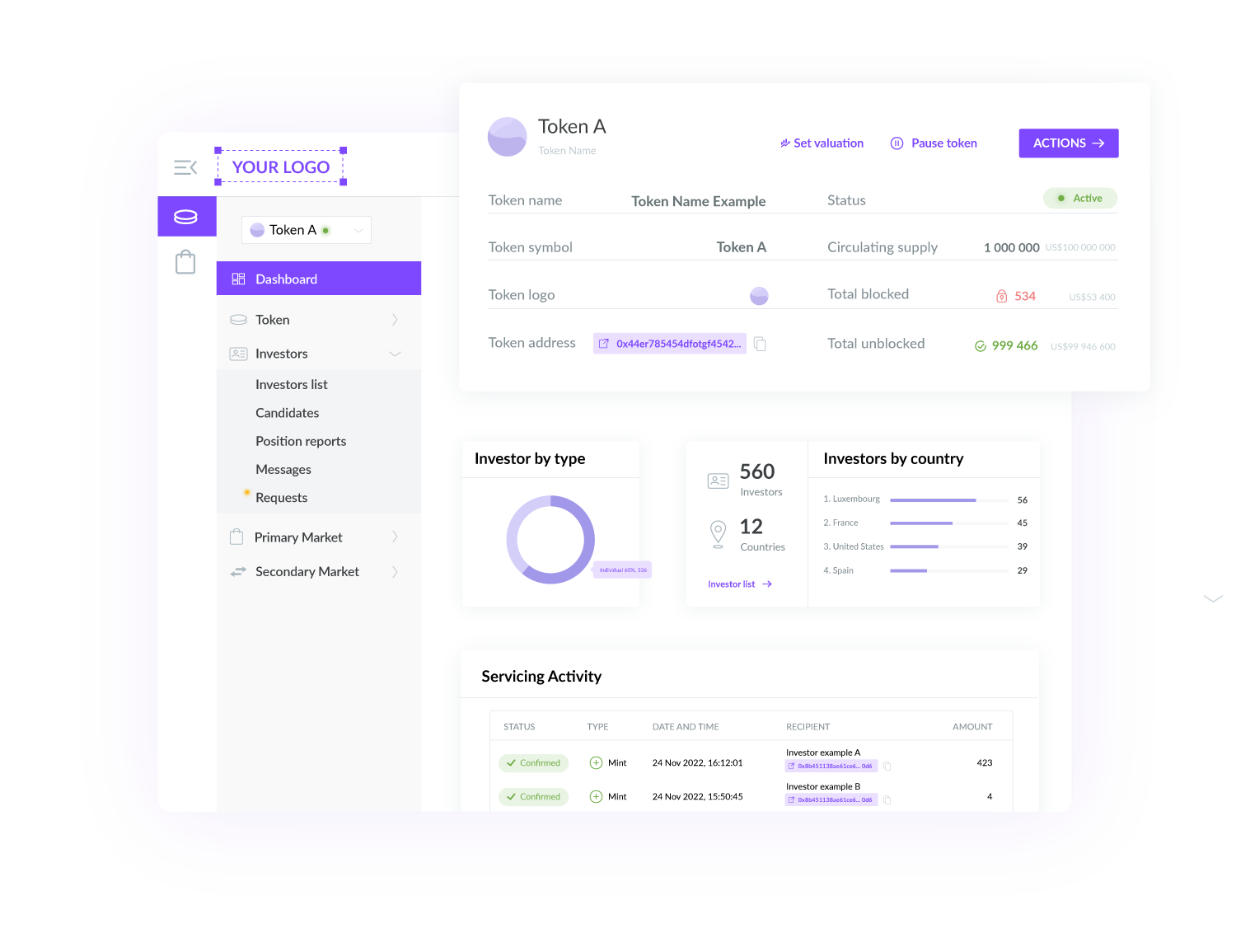 Desarrollo Plataforma de tokenización Inmobiliaria Web3